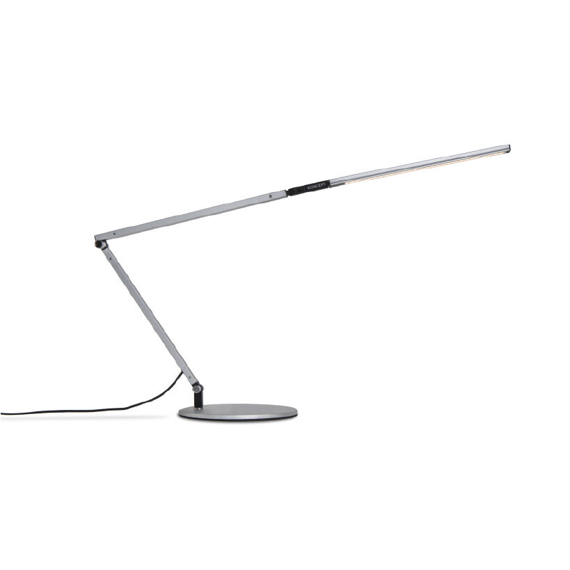 Z-Bar Mini 12.7 inch 5.00 watt Silver Desk Lamp Portable Light
